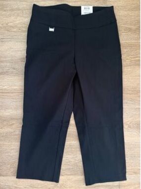 Alfani Black Stretch Capri Pants for Women